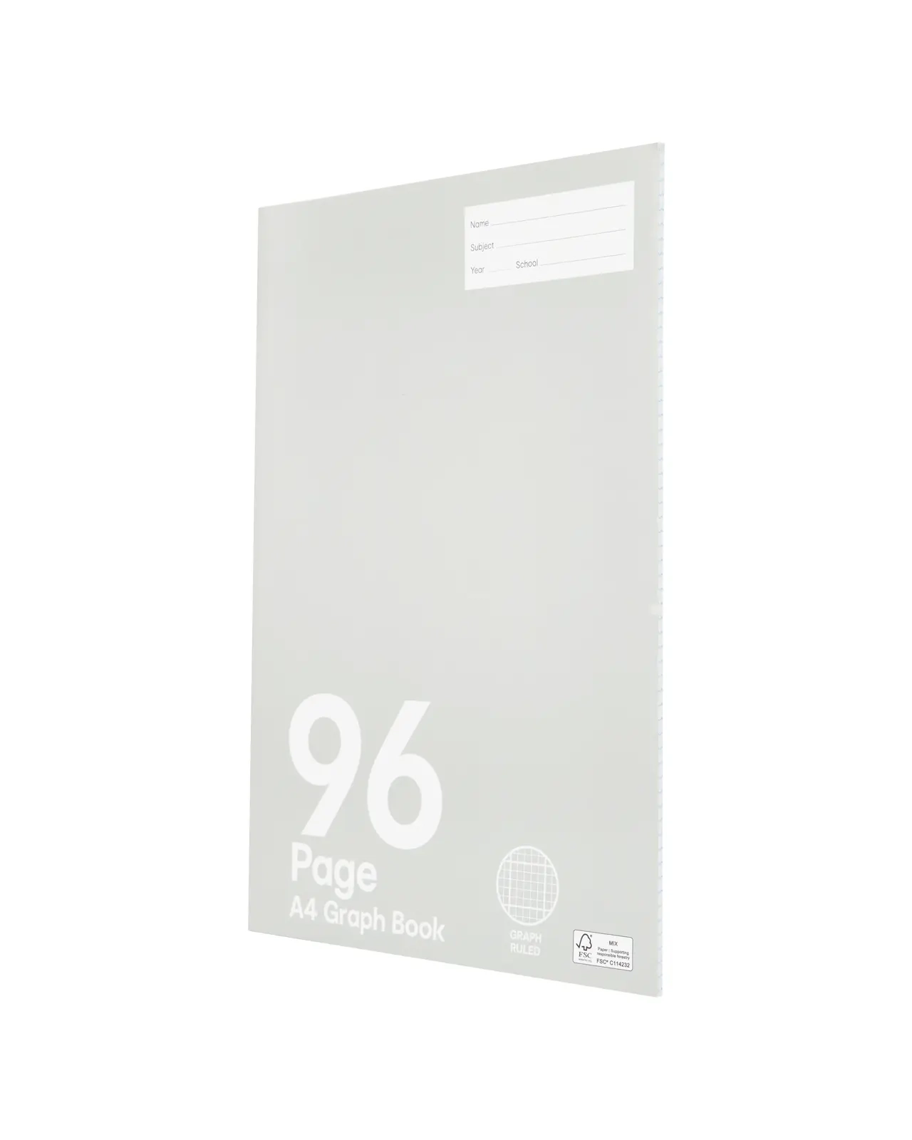 anko a4 graph book 96 pages grey target australia